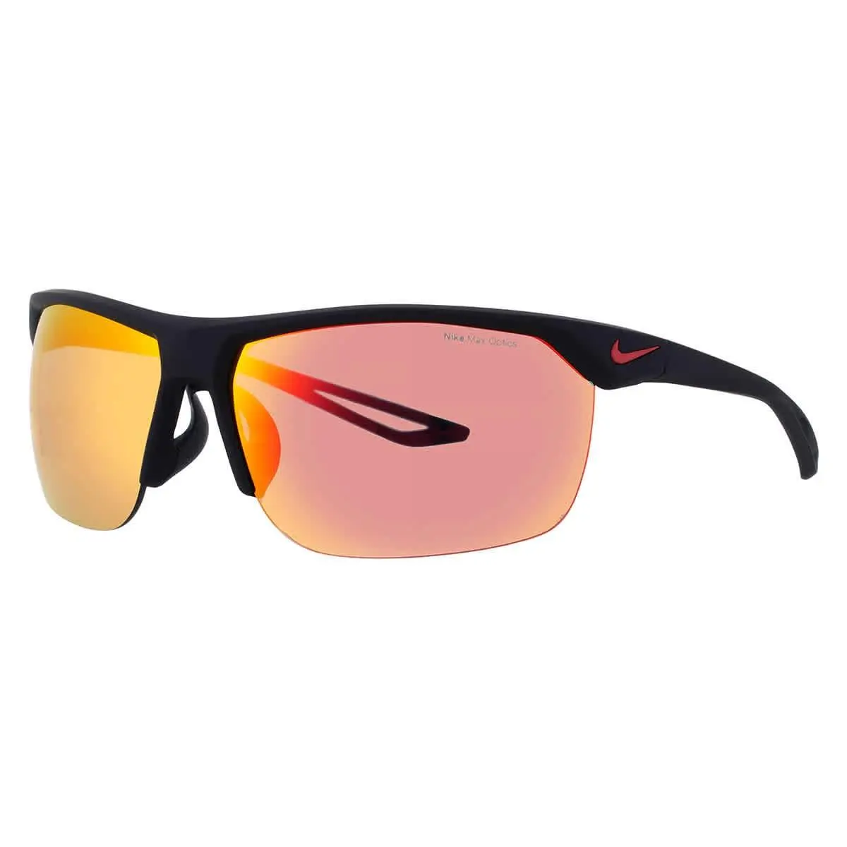 Grey Multilayer Red Wrap Men`s Sunglasses  Trainer M N IF2484X 006 67 by Nike