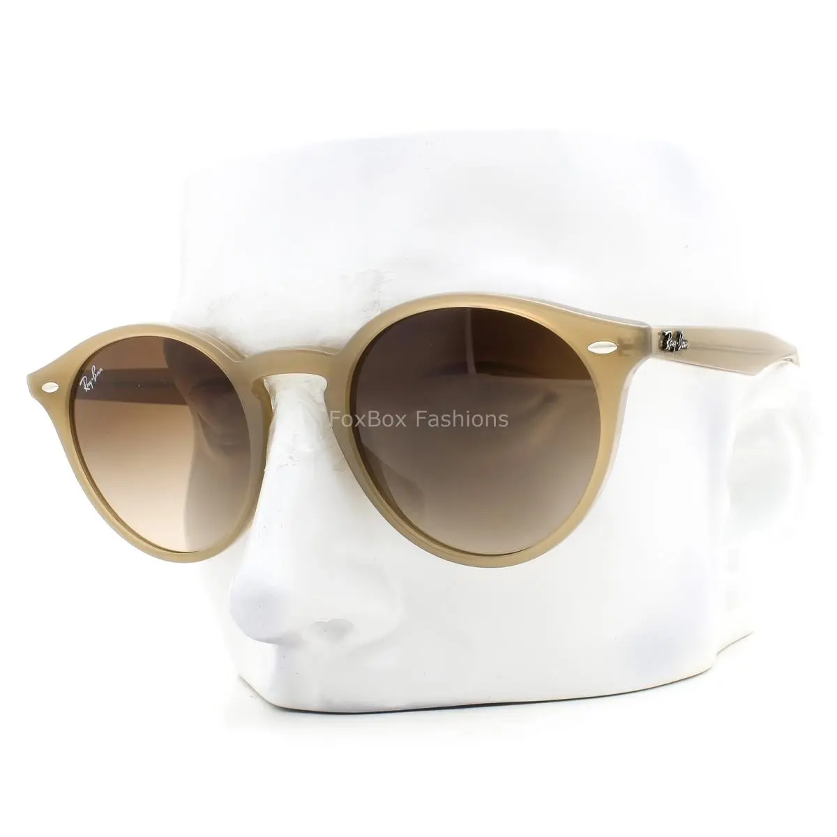 Ray-ban Sunglasses RB 2180 6166/13 Milky Beige Brown 51mm with Case by Ray-Ban