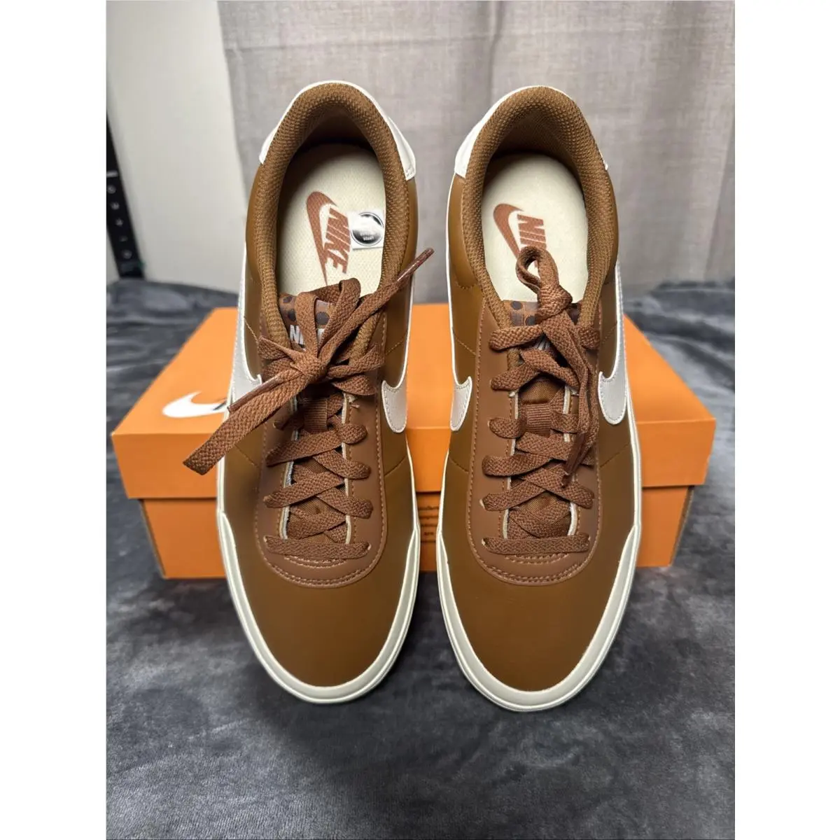 Nike shoes - Nike Court Shot - Court Shot - FQ8146-201 - Brown, Manufacturer: Light British Tan/Coconut Milk/Track Brown/Soft Pearl 1