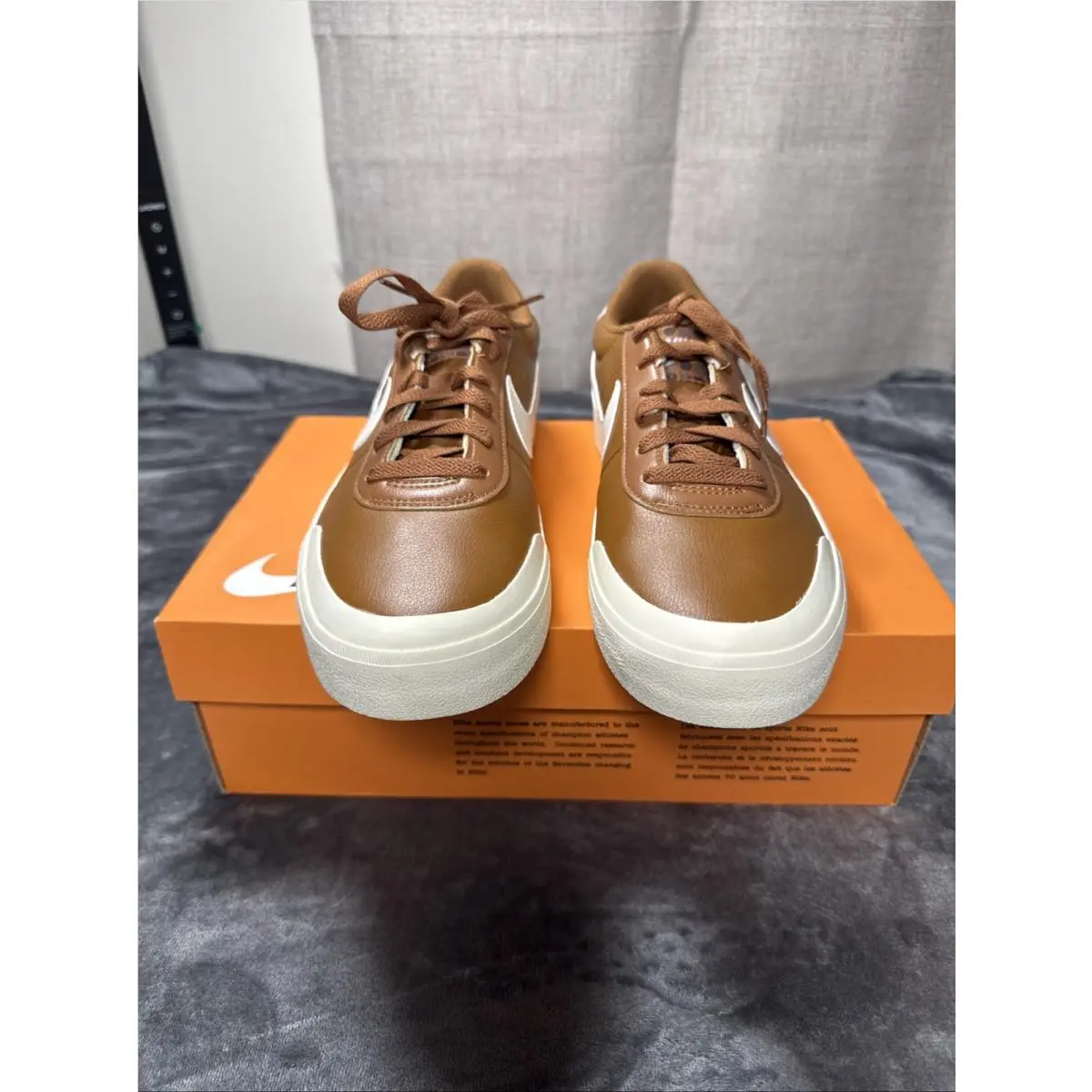Nike shoes - Nike Court Shot - Court Shot - FQ8146-201 - Brown, Manufacturer: Light British Tan/Coconut Milk/Track Brown/Soft Pearl 2