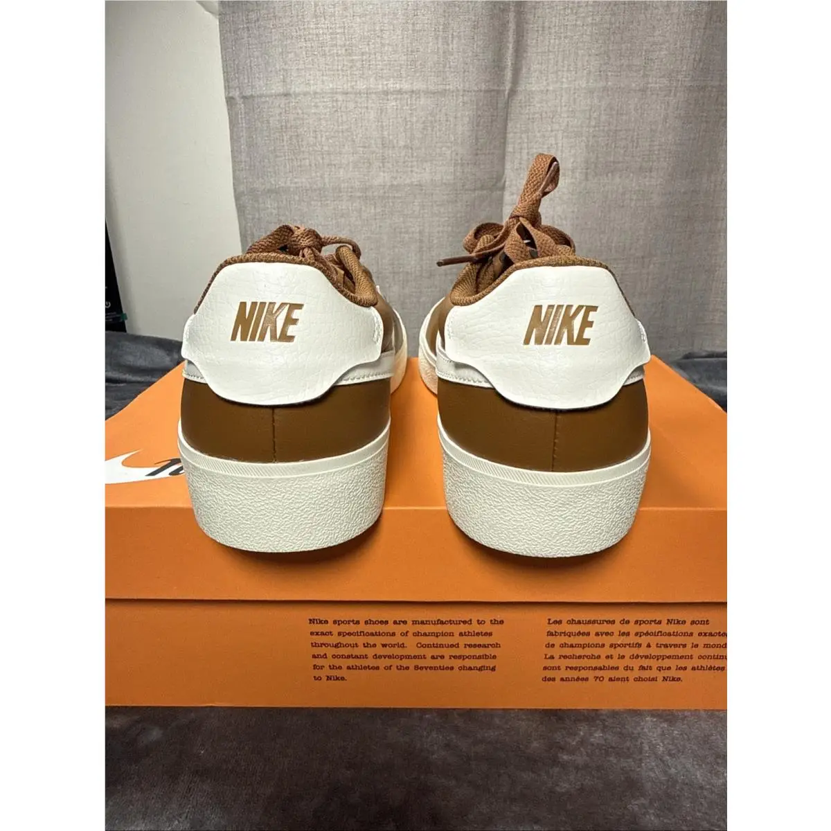 Nike shoes - Nike Court Shot - Court Shot - FQ8146-201 - Brown, Manufacturer: Light British Tan/Coconut Milk/Track Brown/Soft Pearl 4