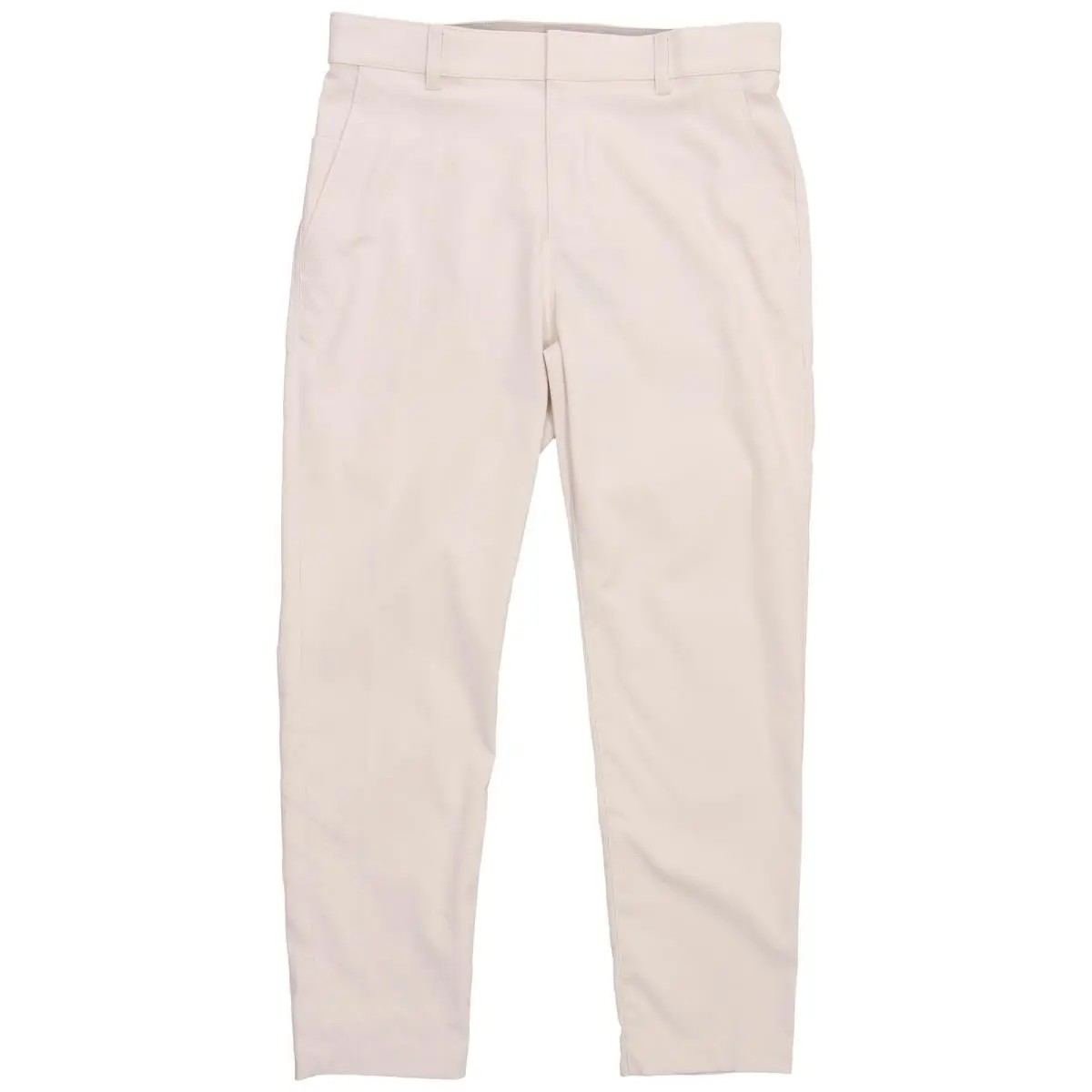 Mens Nike Golf Pants 32x30 Off-white Performance Slim Fit Flat Front Trousers