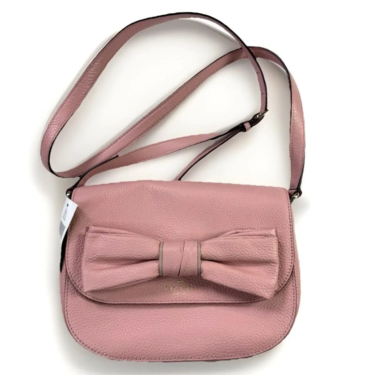 Adelaide Rosewood Place Pink Bonett Bow Handbag Satchel New by Kate Spade