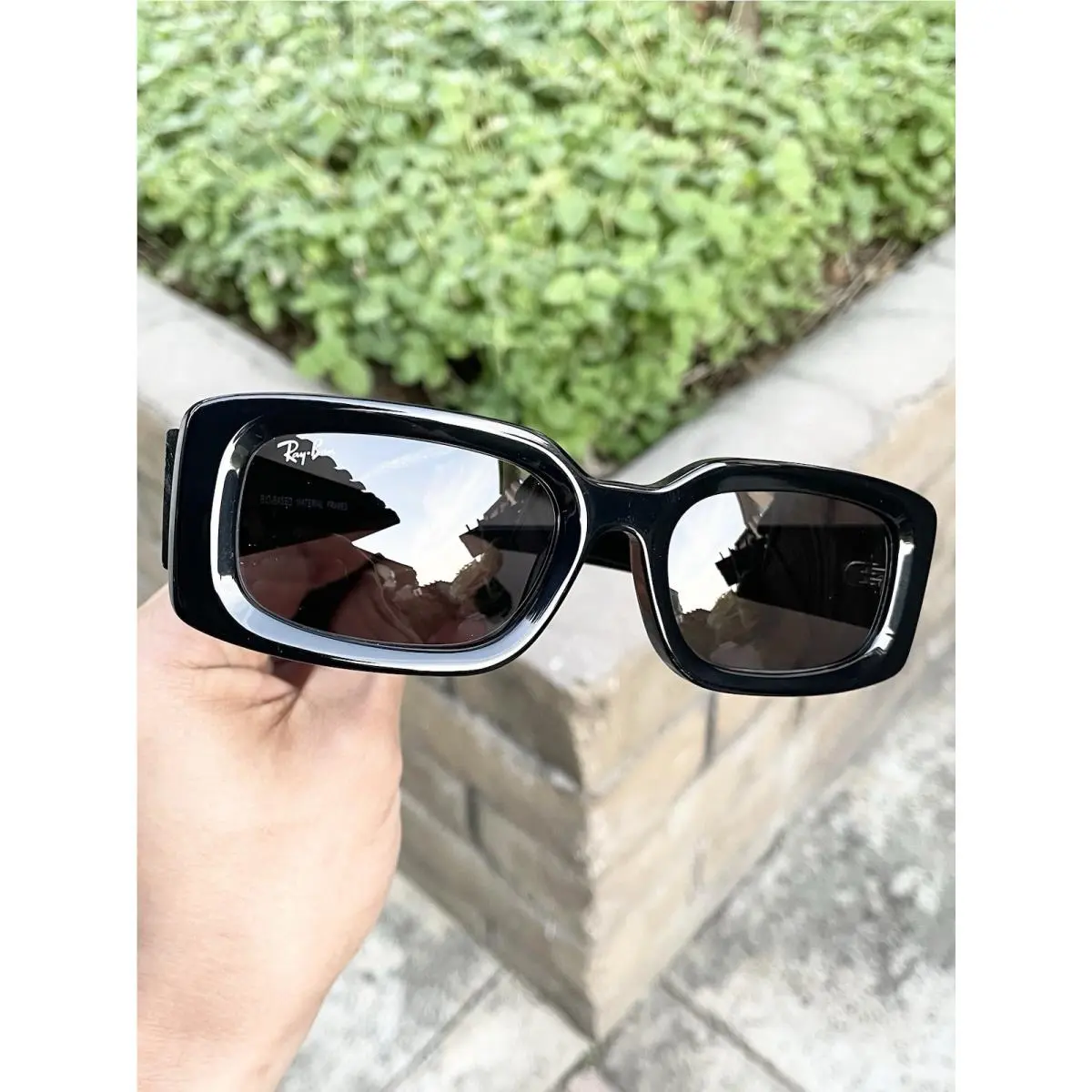 Ray Ban Kiliane Bio-based RB4395 4395 Black Gray Lens 54/21 by Ray-Ban