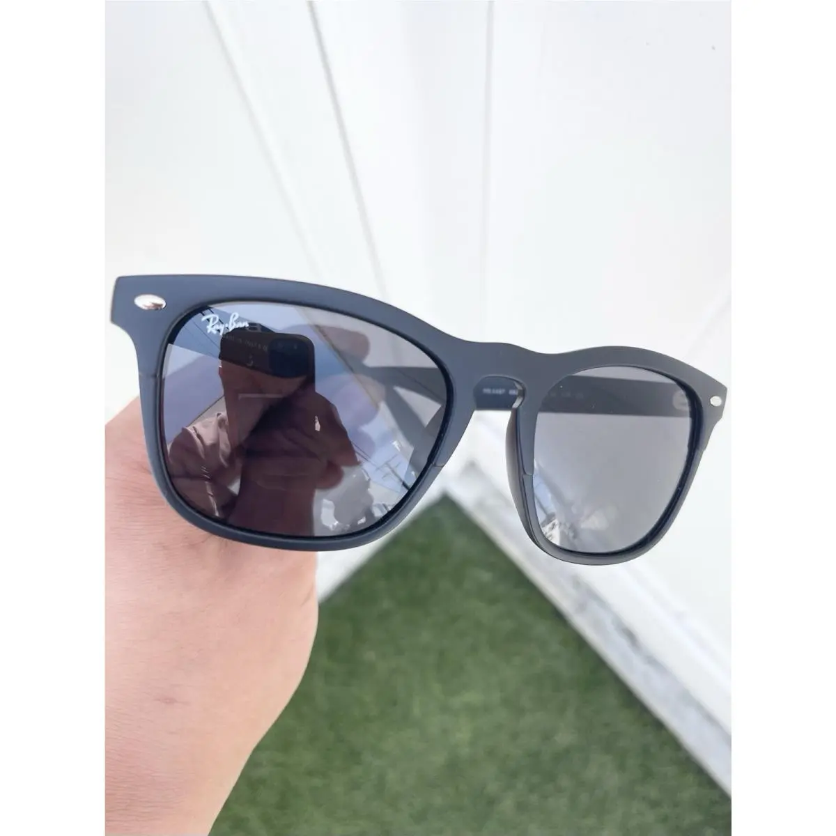 Ray Ban Steve RB4487 4487 Black Gray Lens Size 54/18 by Ray-Ban
