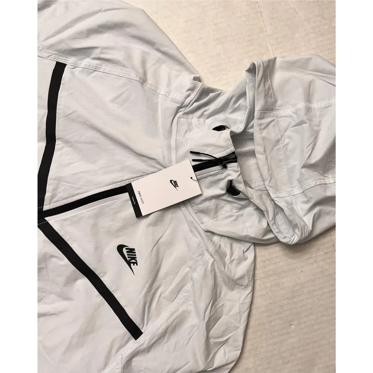Nike clothing - Nike Tech Woven Windrunner - Tech Woven Windrunner - Gray (UPC: 198958383877) 0