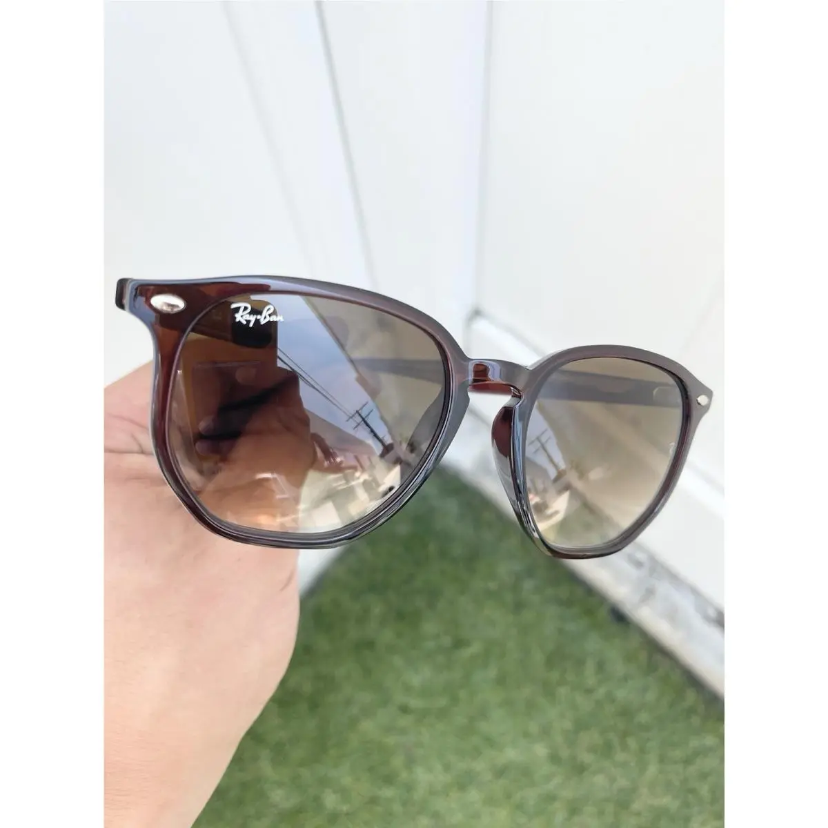 Ray Ban RB4306 4306 Brown Gradient Lens Size 54/19 by Ray-Ban
