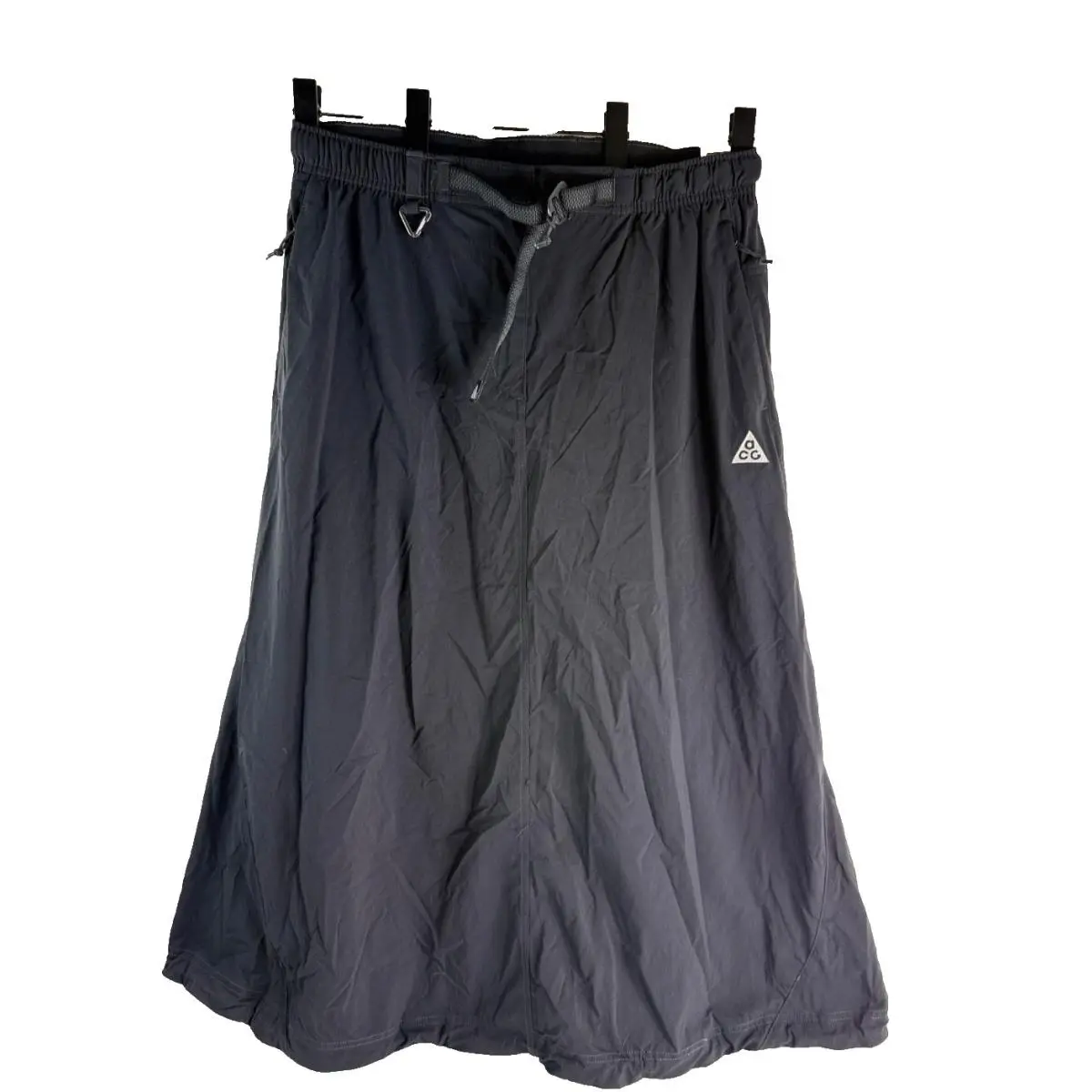 Nike Acg `smith Summit` Skirt Black White Women`s Size Large IB4431-010