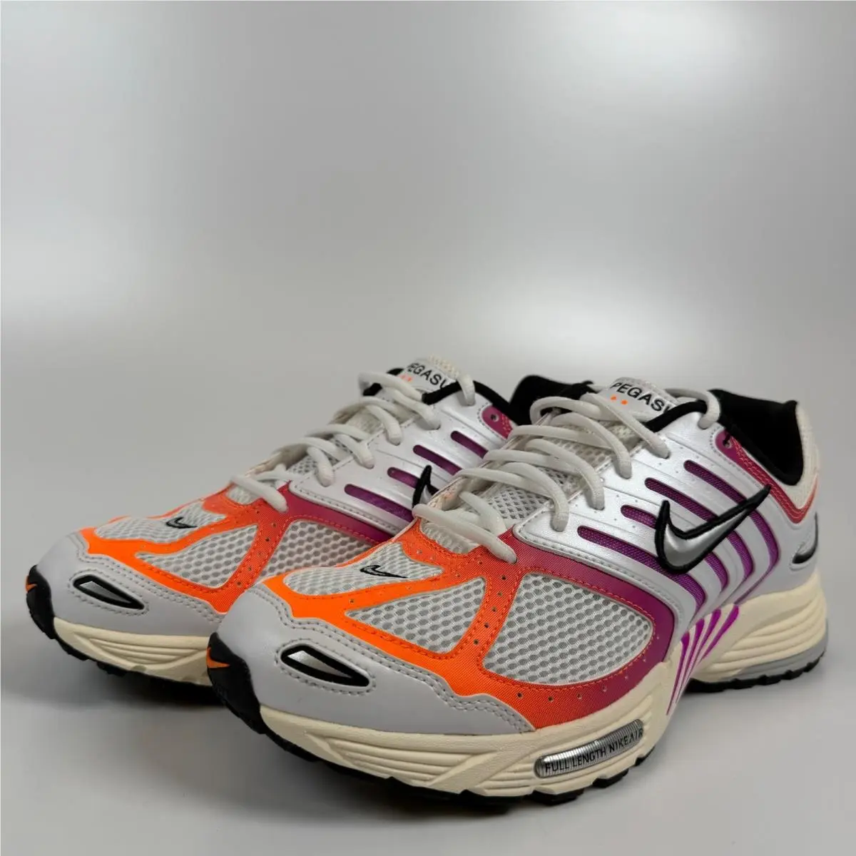 Air Pegasus 2K5 Total Orange Hyper Violet White FV6383-100 Mens Size 10 by Nike