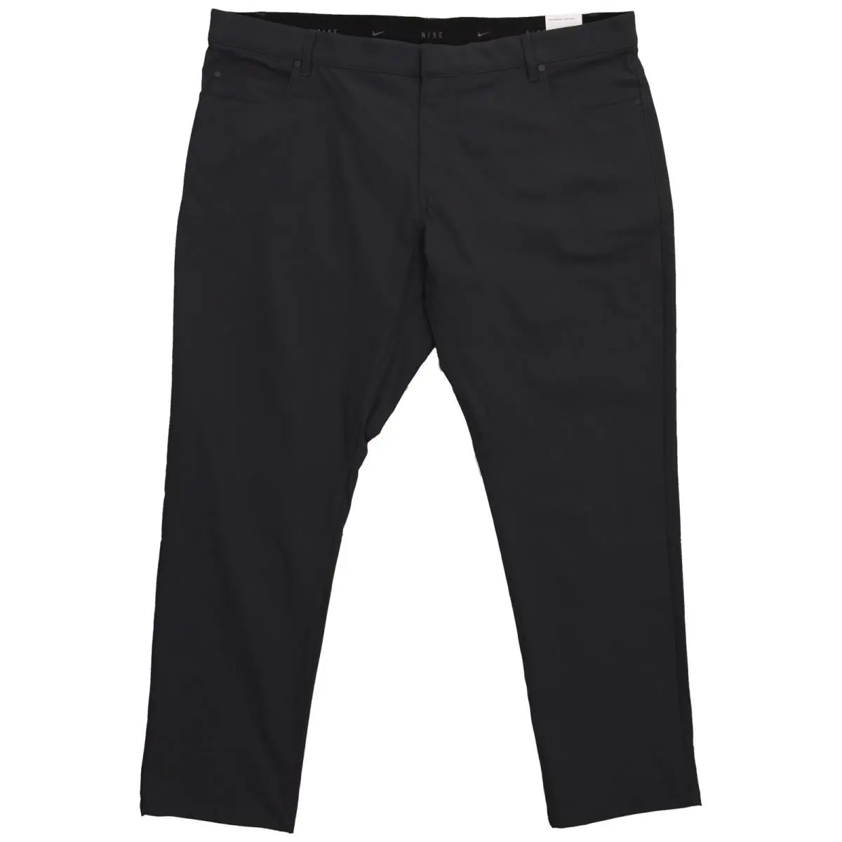 Nike Mens Golf Pants 42x32 Dark Gray Flat Front Performance Trousers