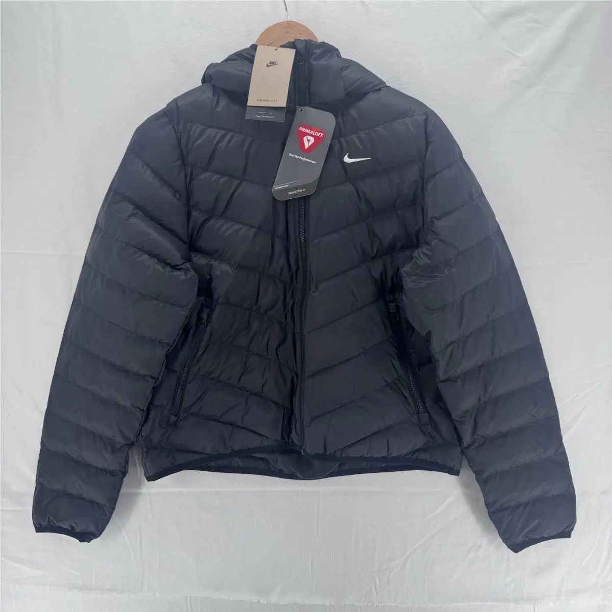 Windpuffer Therma-fit Hooded Puffer Jacket Black Women’s Medium HV2457-010 by Nike