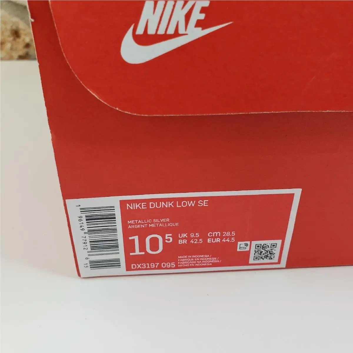 Nike shoes - Nike Dunk Low - Dunk Low - DX3197-095 - Silver 12