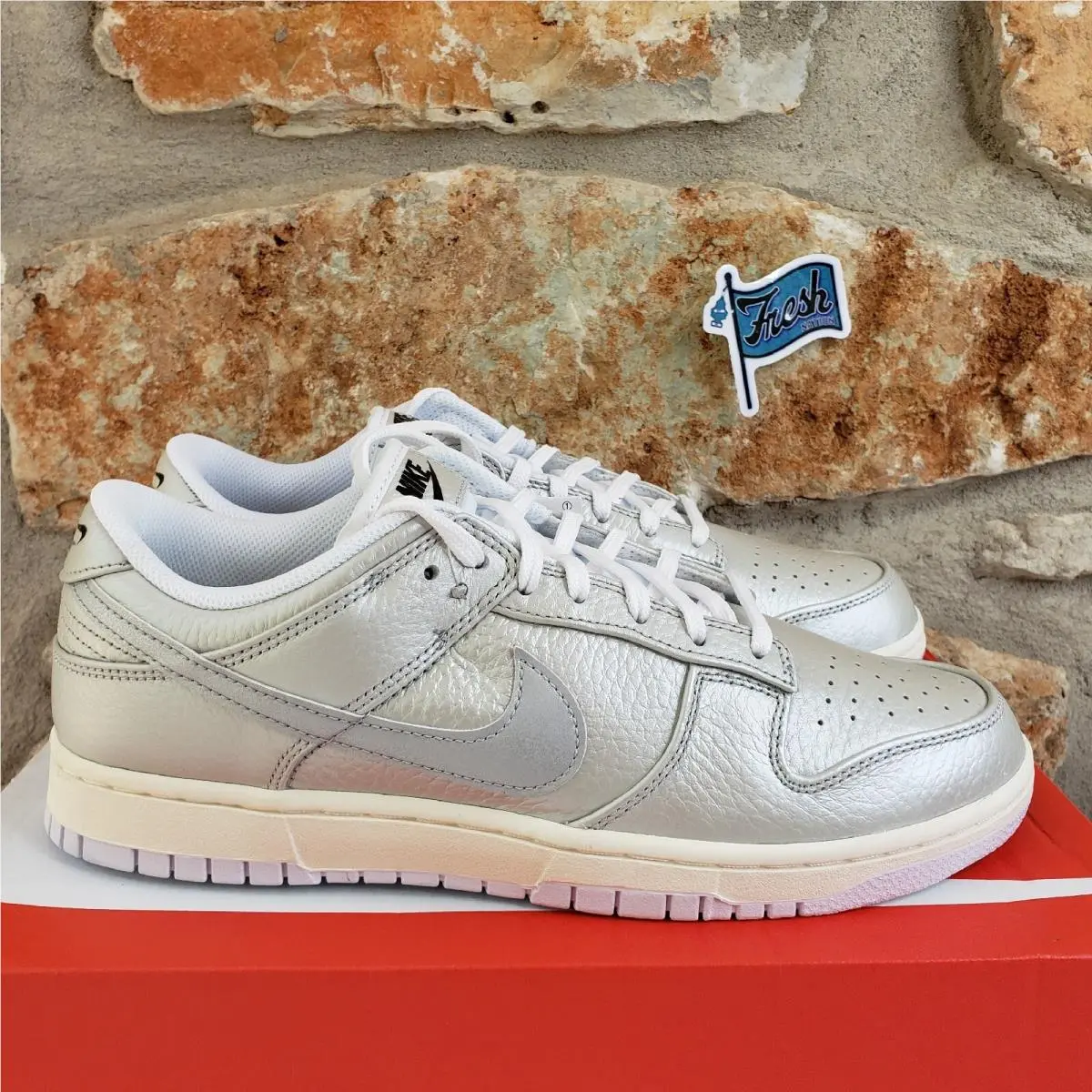 Nike shoes - Nike Dunk Low - Dunk Low - DX3197-095 - Silver 3