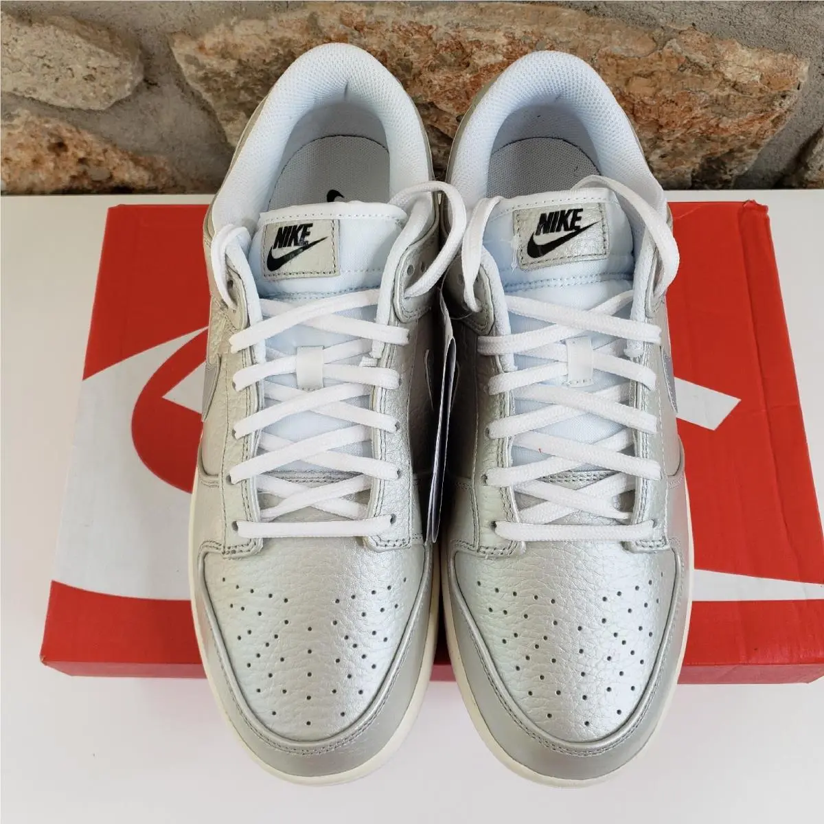 Nike shoes - Nike Dunk Low - Dunk Low - DX3197-095 - Silver 7