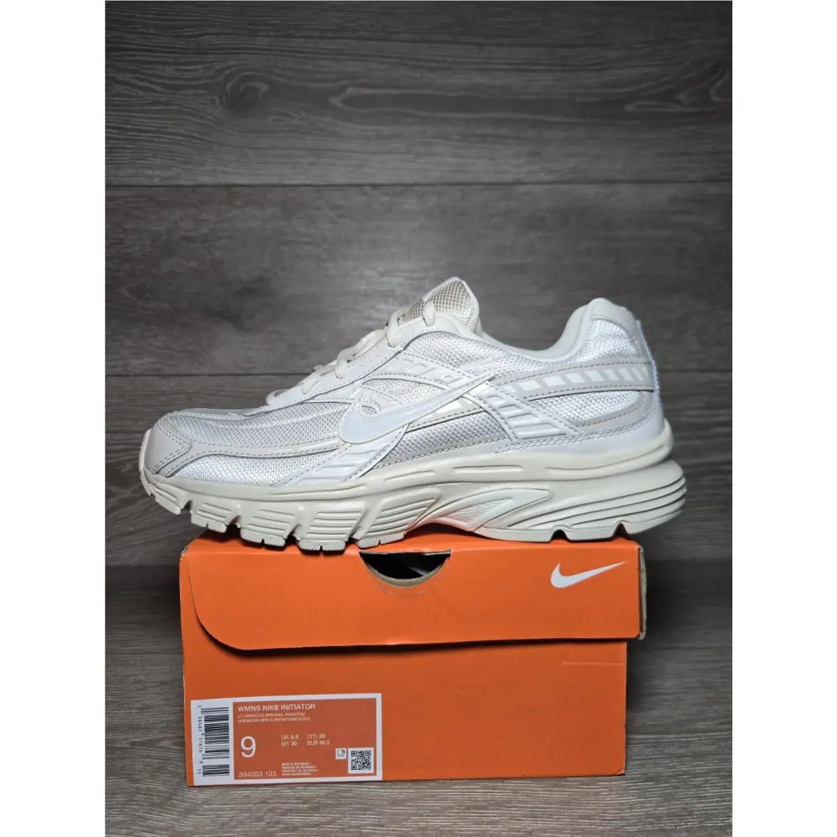 Nike Initiator Running Shoes Light Orewood Brown / Sail 394053-103 Womens Size 9