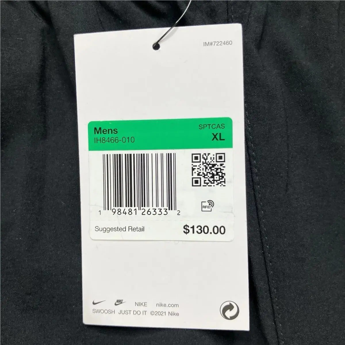 Nike clothing - Woven Color-Block Oversized - Woven Oversized - IH8466-010 IH8466 IH8466010 - Multicolor (UPC: 198481263332) 14