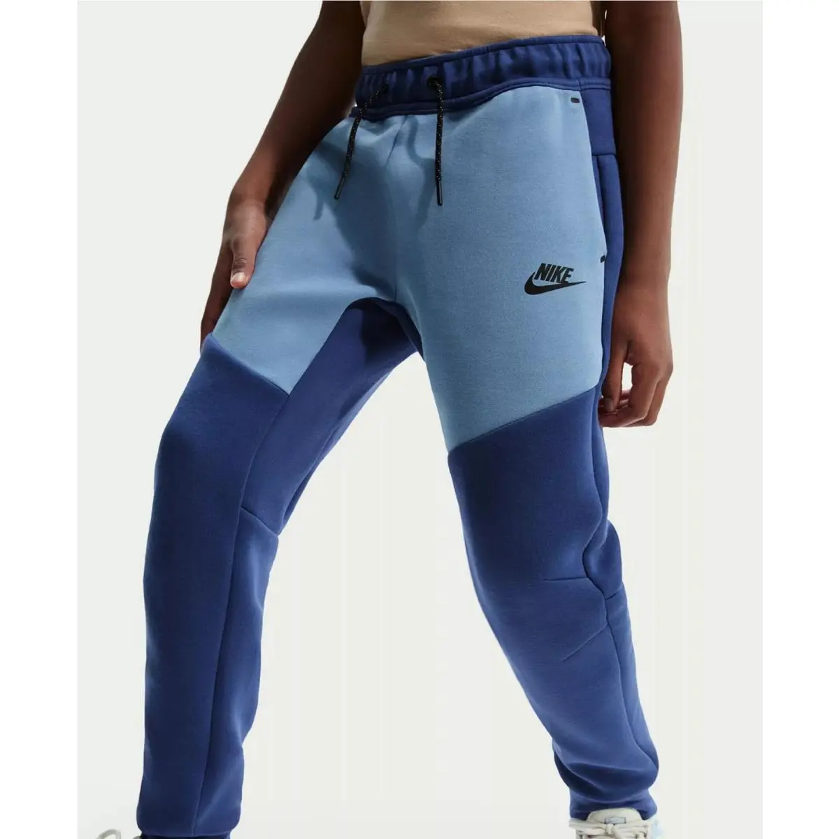 Nike Boys Sportswear Tech Fleece Jogger Pants Work Blue Size Large L