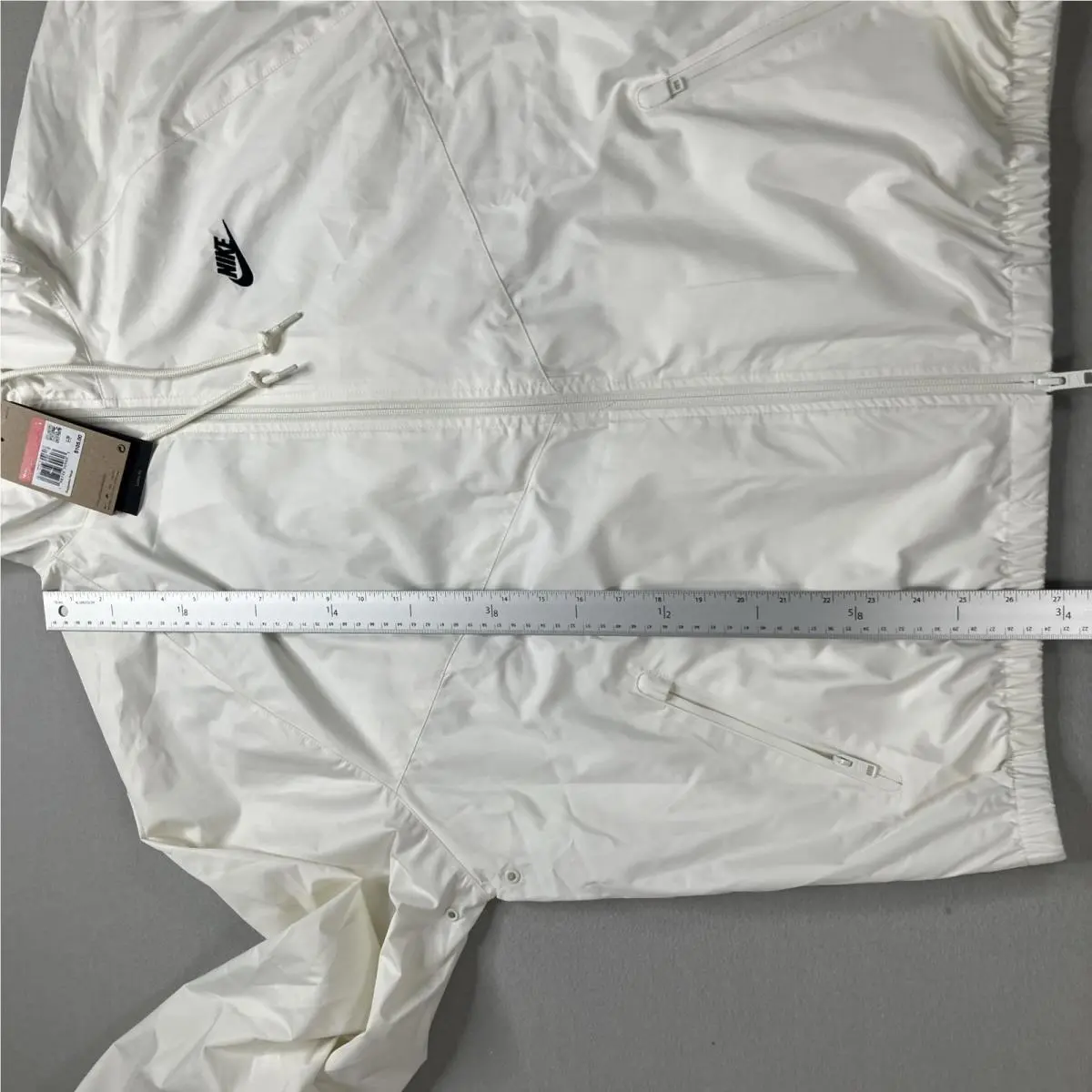 Nike clothing - Nike Windbreaker - Windbreaker - HV8369 HV8369-133 - White (UPC: 198726309603) 8