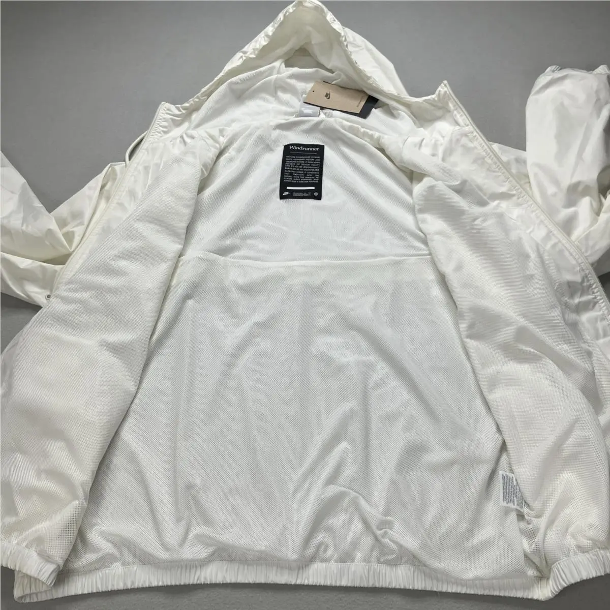 Nike clothing - Nike Windbreaker - Windbreaker - HV8369 HV8369-133 - White (UPC: 198726309603) 9