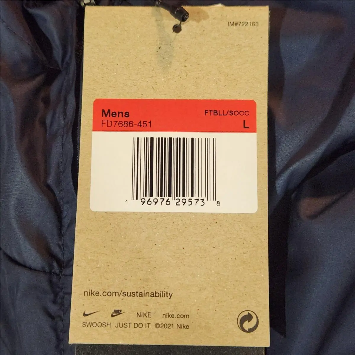Nike clothing - Nike Academy Pro 24 - Academy Pro - FD7686 - Blue (UPC: 196976295738) 6