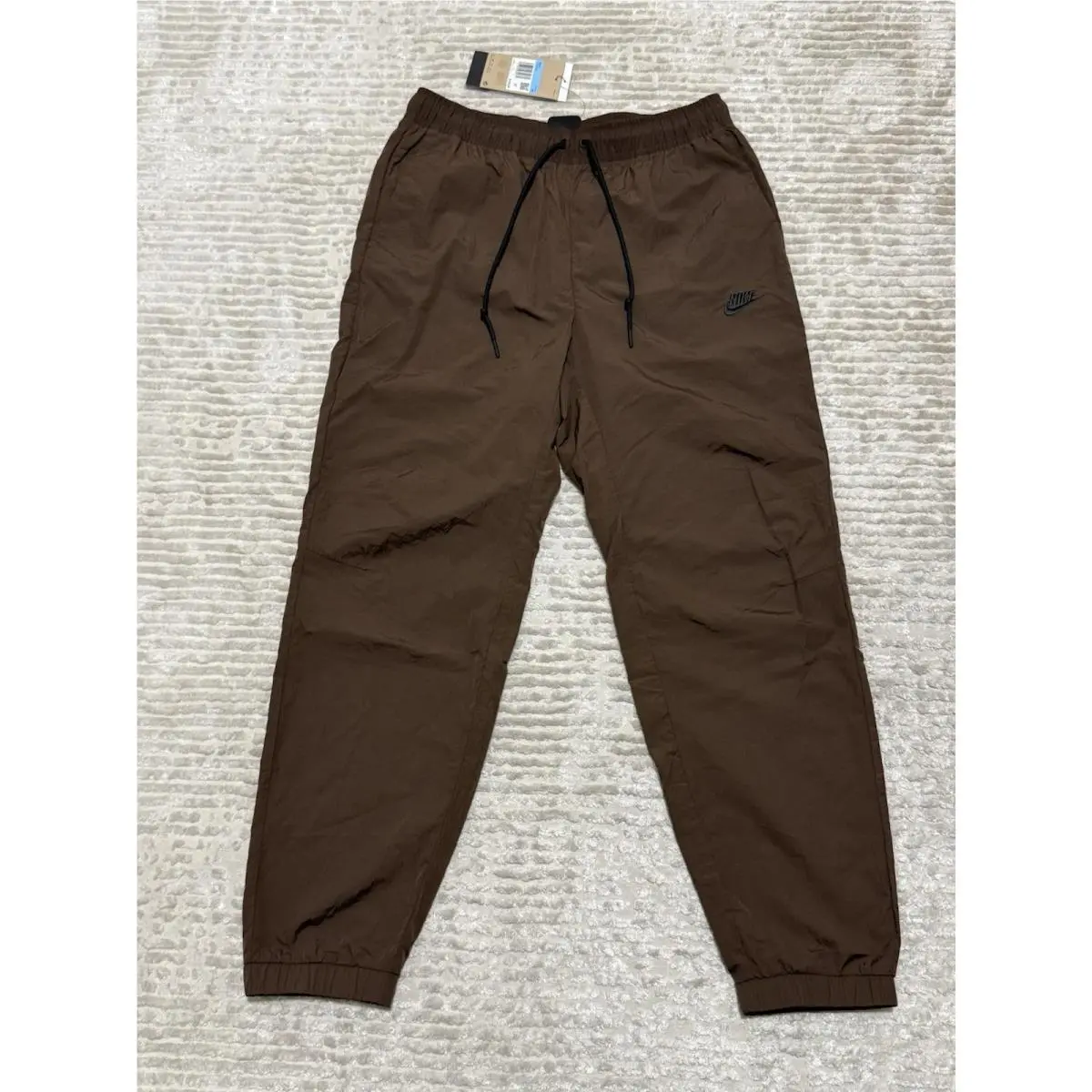 Tech Woven Taper Straight Leg Nylon Baroque Brown - Medium by Nike