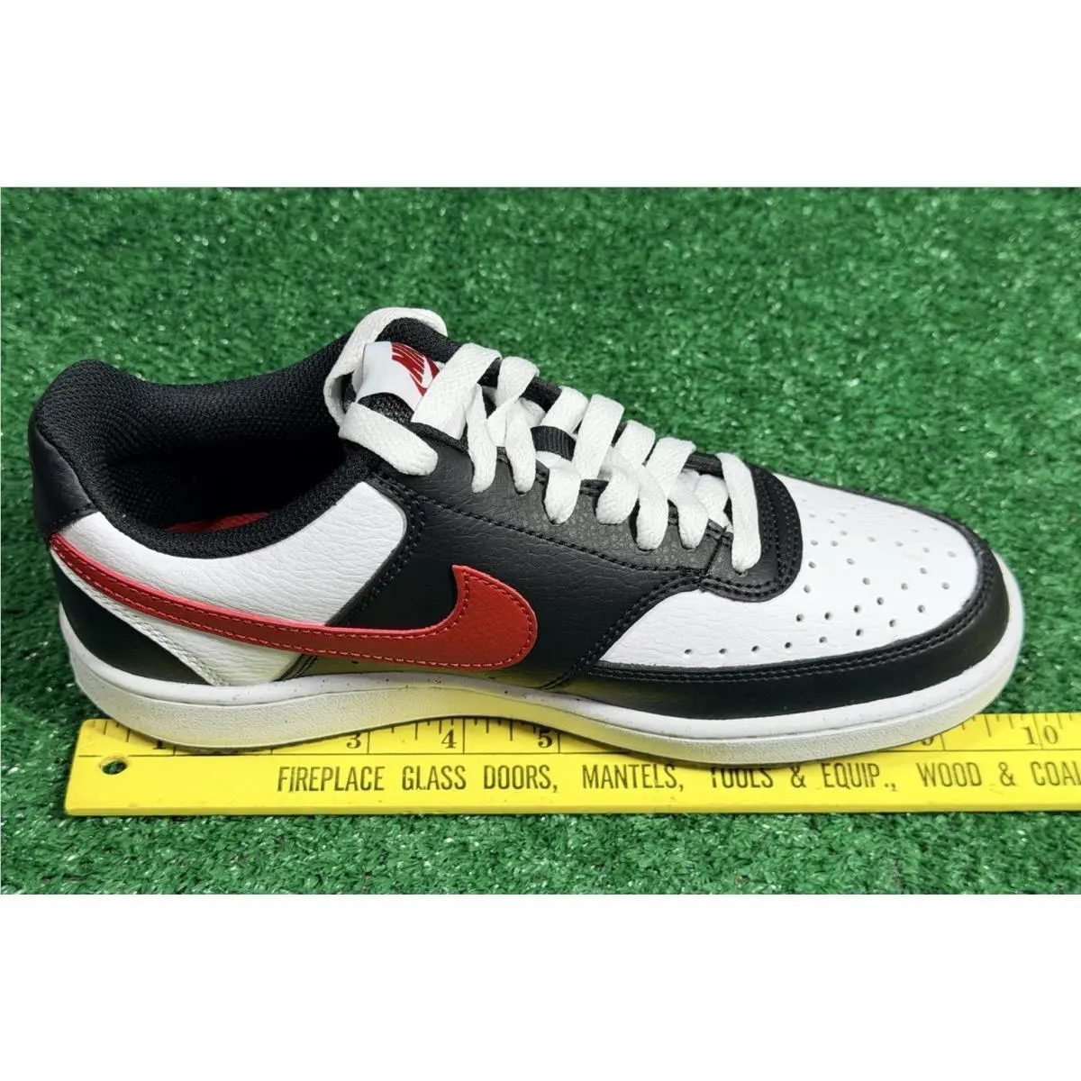 Nike shoes - Nike Court Vision - Court Vision - DH3158-006 - Black, White, Red (UPC: 197863734484) 12
