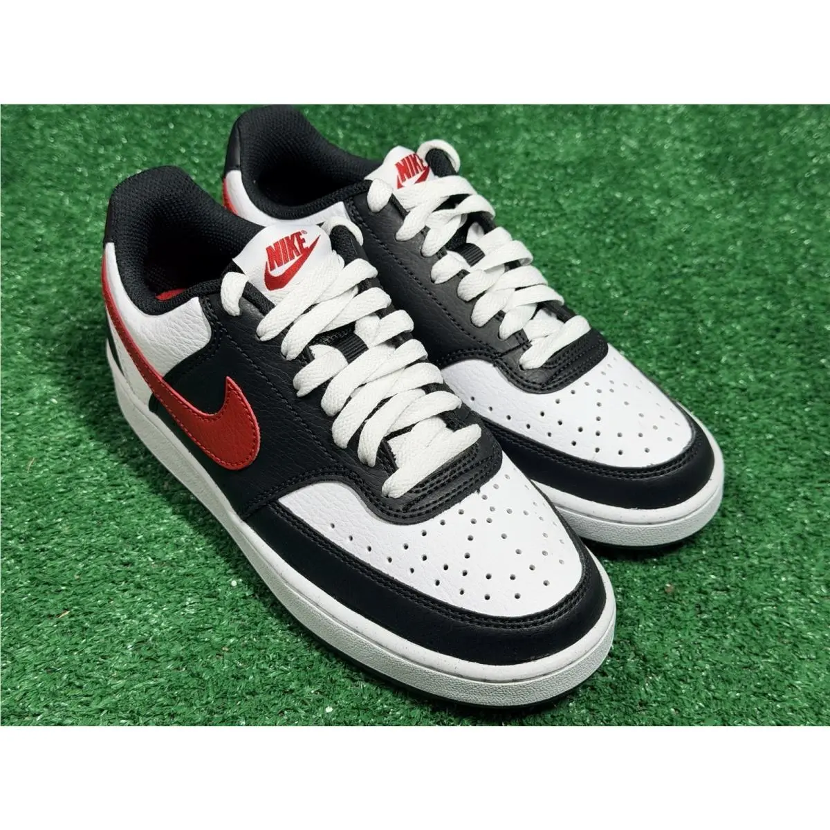 Nike shoes - Nike Court Vision - Court Vision - DH3158-006 - Black, White, Red (UPC: 197863734484) 1