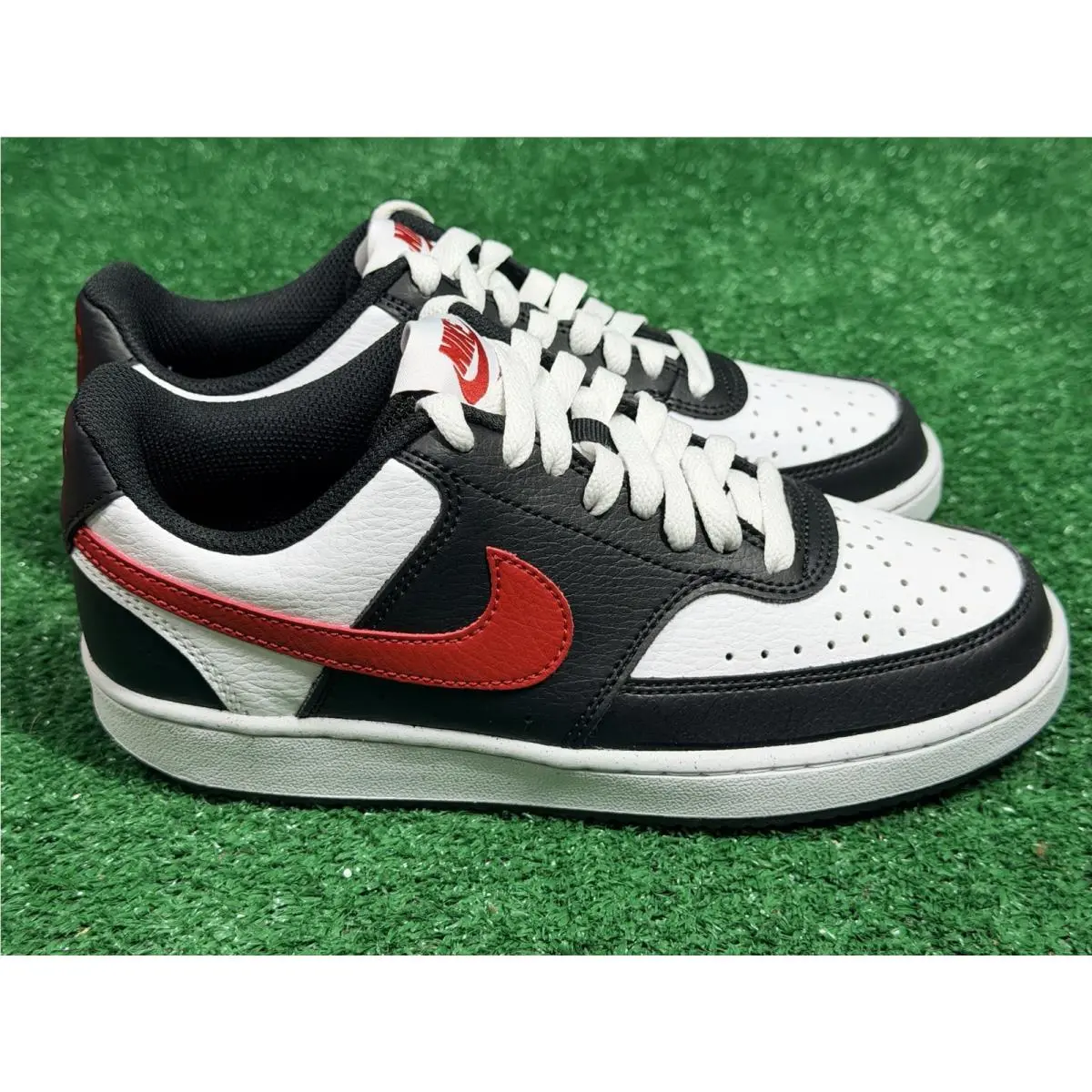 Nike shoes - Nike Court Vision - Court Vision - DH3158-006 - Black, White, Red (UPC: 197863734484) 2