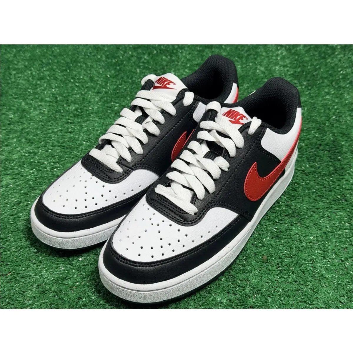 Nike shoes - Nike Court Vision - Court Vision - DH3158-006 - Black, White, Red (UPC: 197863734484) 3