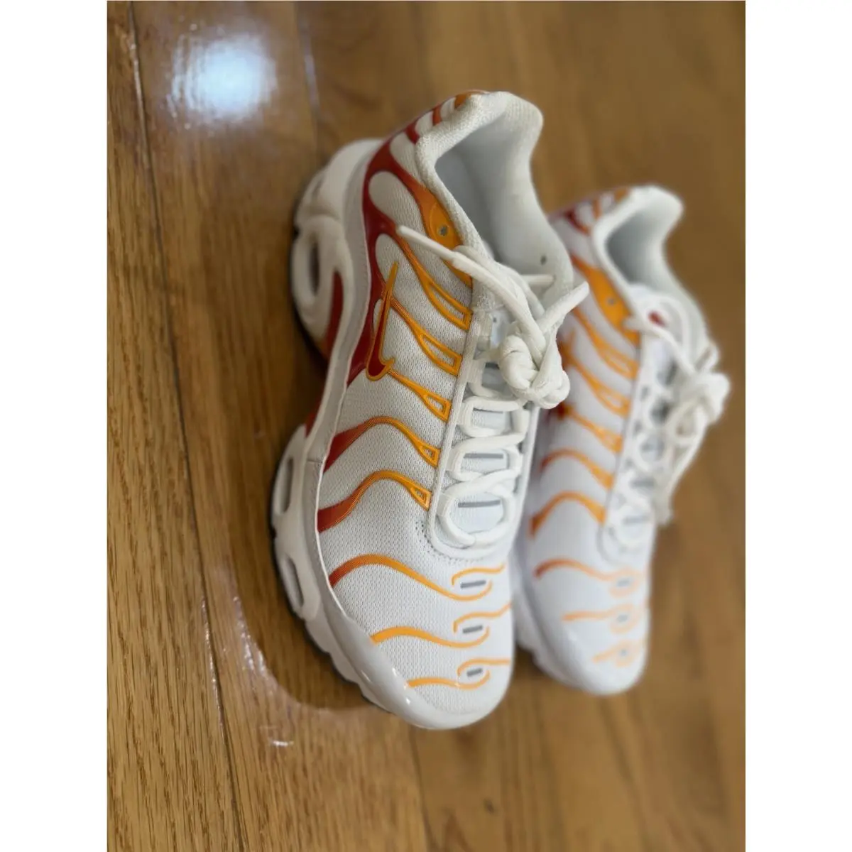 Nike shoes - Nike Air Max Plus - Air Max Plus - White Red Laser Orange 2