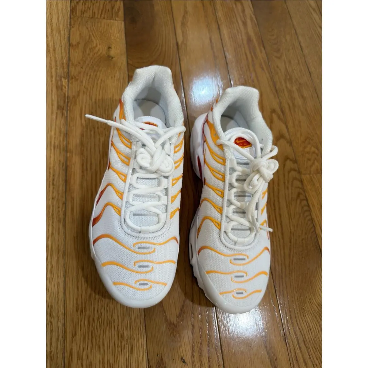 Nike shoes - Nike Air Max Plus - Air Max Plus - White Red Laser Orange 5