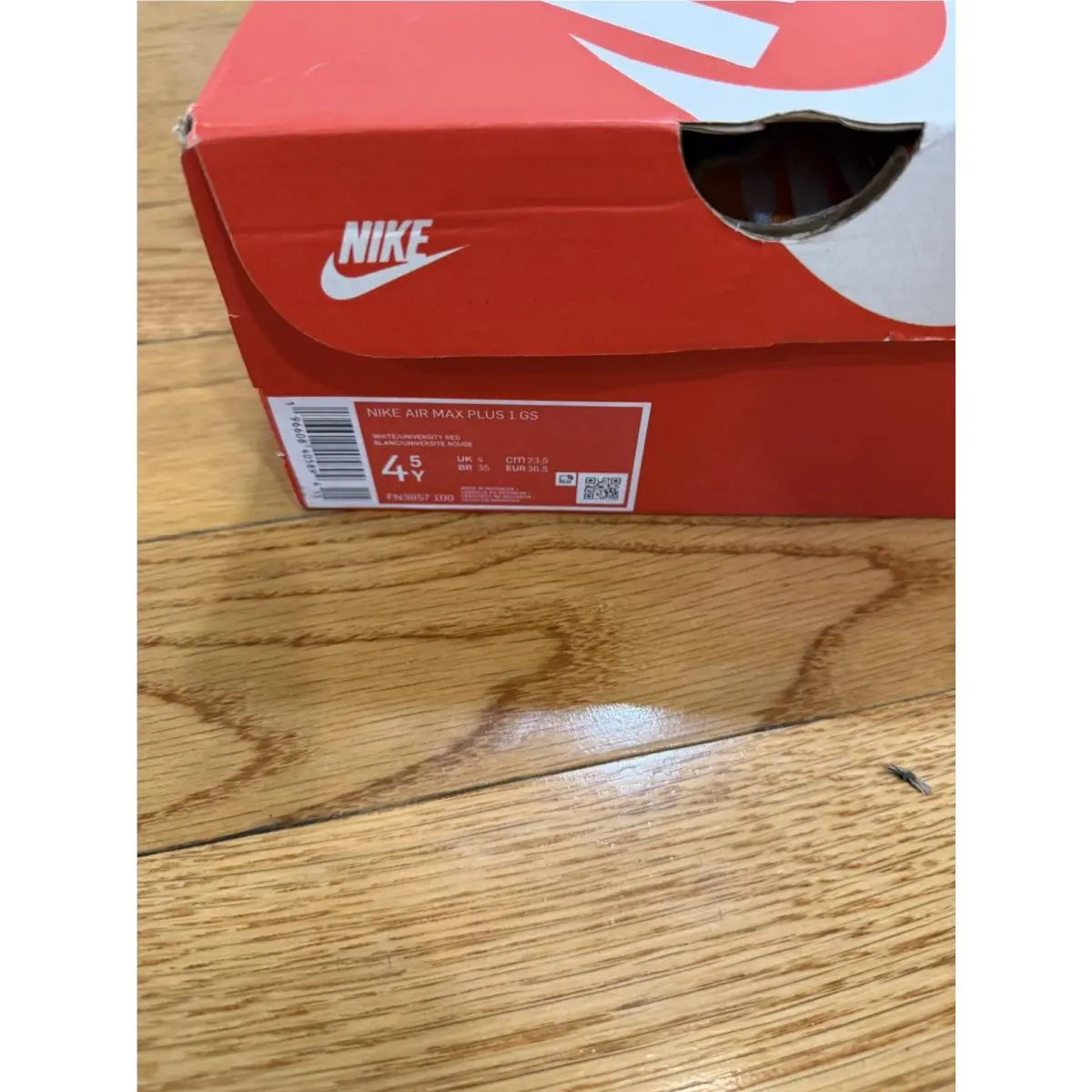 Nike shoes - Nike Air Max Plus - Air Max Plus - White Red Laser Orange 6