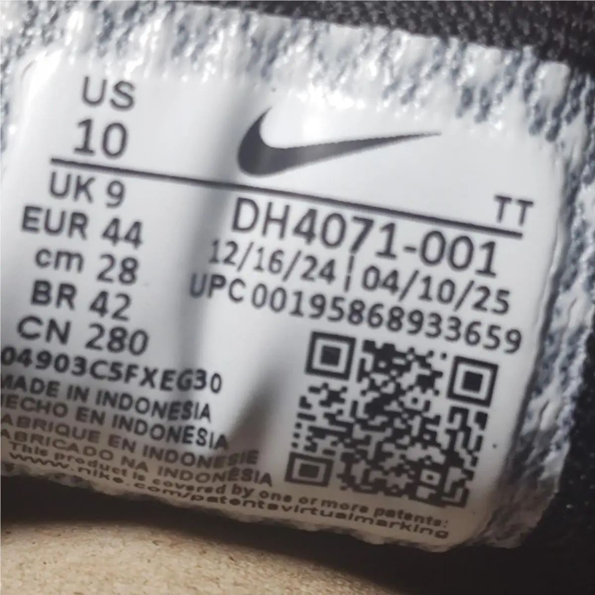 Nike shoes - Nike Air Zoom Pegasus 38 - Black 4