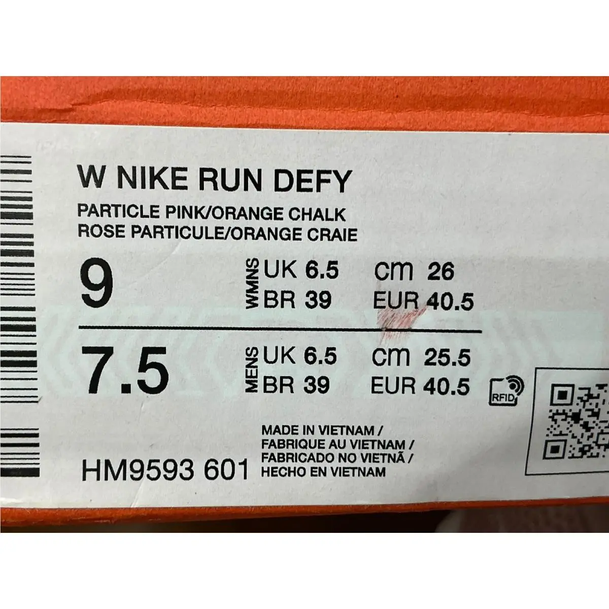 Nike shoes - Nike Run Defy - Run Defy - Pink 6