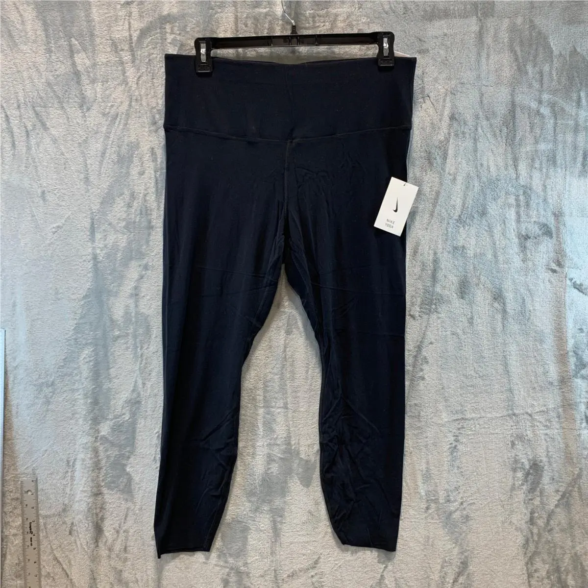 Nike Yoga Dri-fit Womens Infinalon High Rise 7/8 Leggings Black CT0162-010 2X