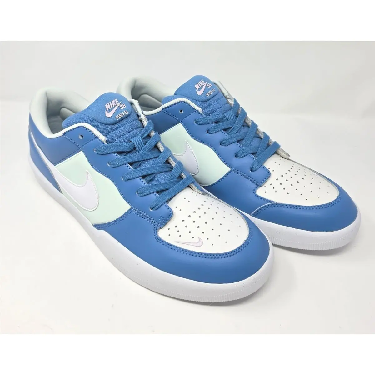 SB Force 58 Premium Dutch Blue White Doll DH7505-400 Mens 14 Skate Shoes by Nike