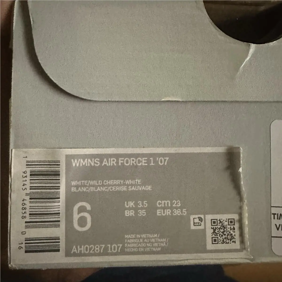 Nike shoes - Nike Air Force 1 - Air Force - AH0287 107 - White 4