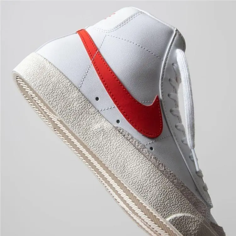 Nike shoes - Nike Women`s Blazer Mid `77 Vintage - White Red 2