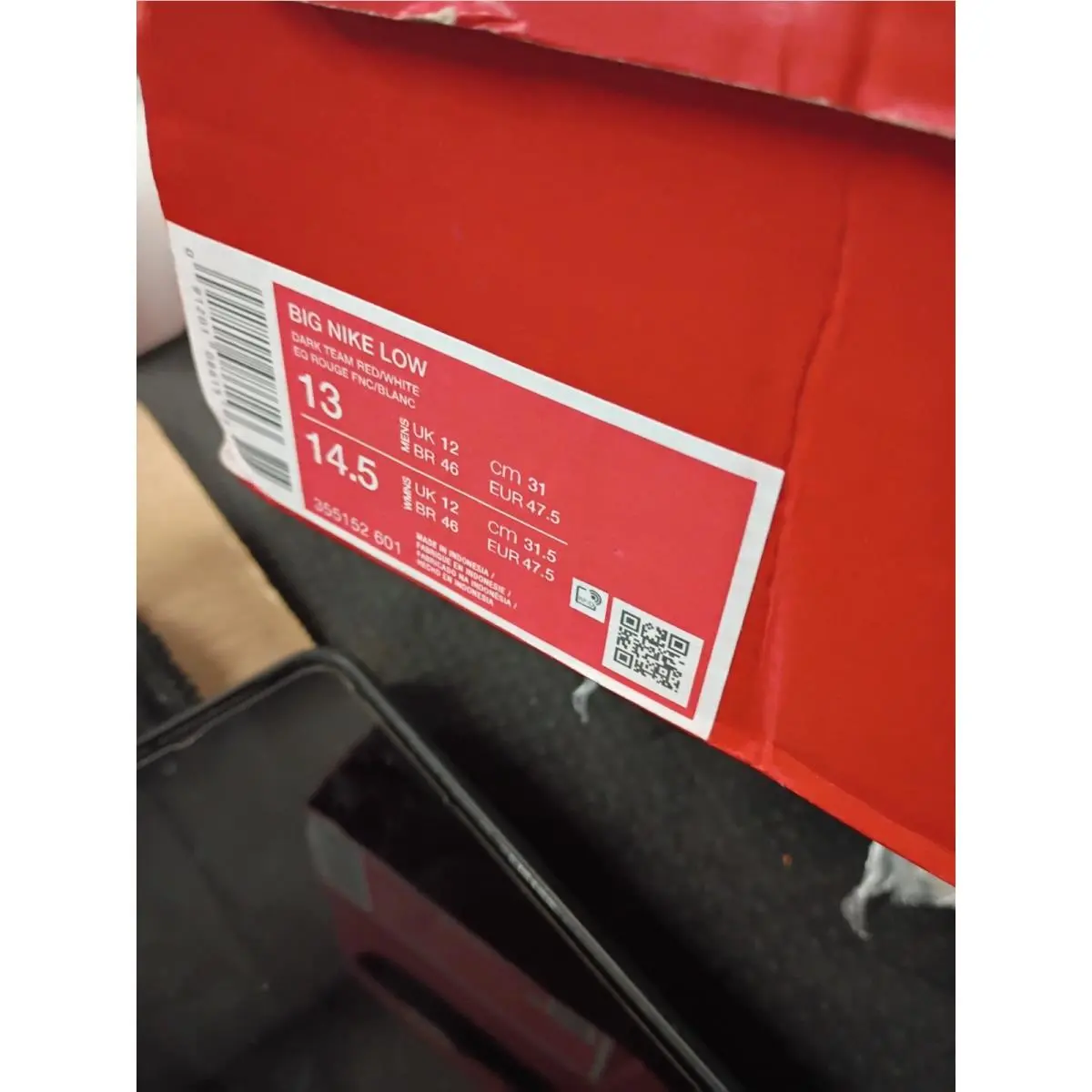 Nike shoes - 355152-601 - 355152-601 - Red 5