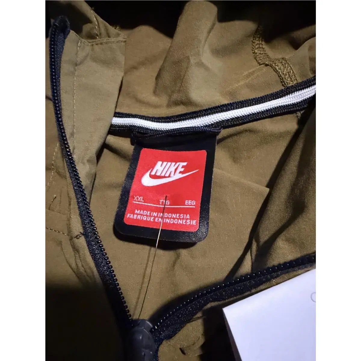 Nike clothing - Nike Tech - Tech - IU7496-368 - Olive Flak/Cool Grey 10