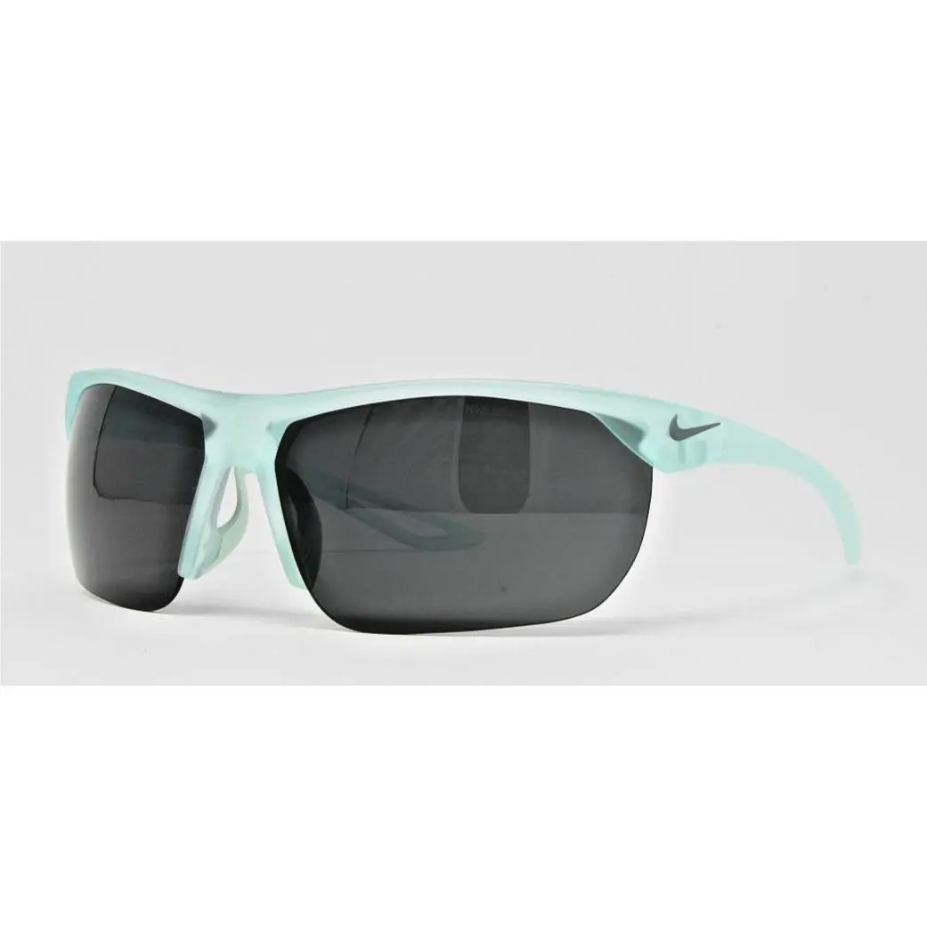Nike Sunglasses Trainer S Men`s Wrap Plastic Matte Igloo 63mm EV1063-310