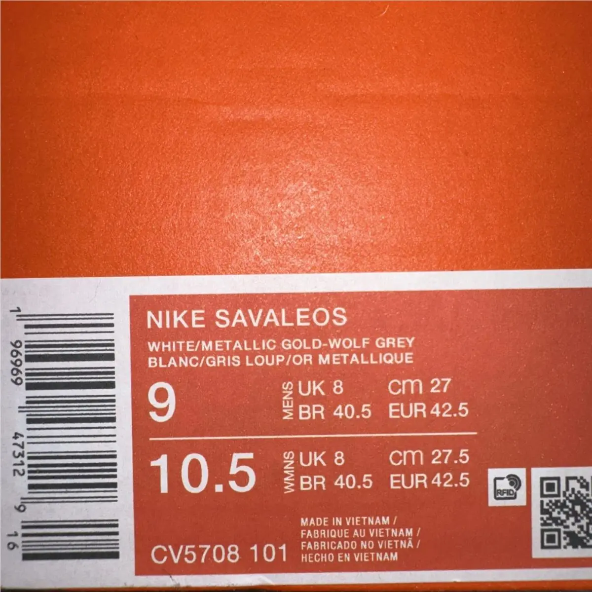 Nike shoes - Nike Savaleos - Savaleos - Cv5708-101 - White 4