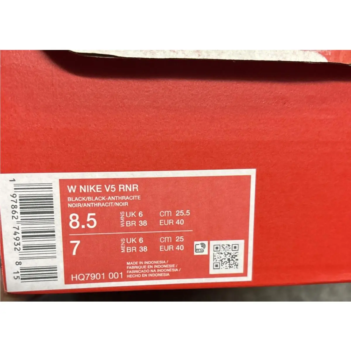 Nike shoes - Nike V5 RNR - RNR - HQ7901-004 - Black 6