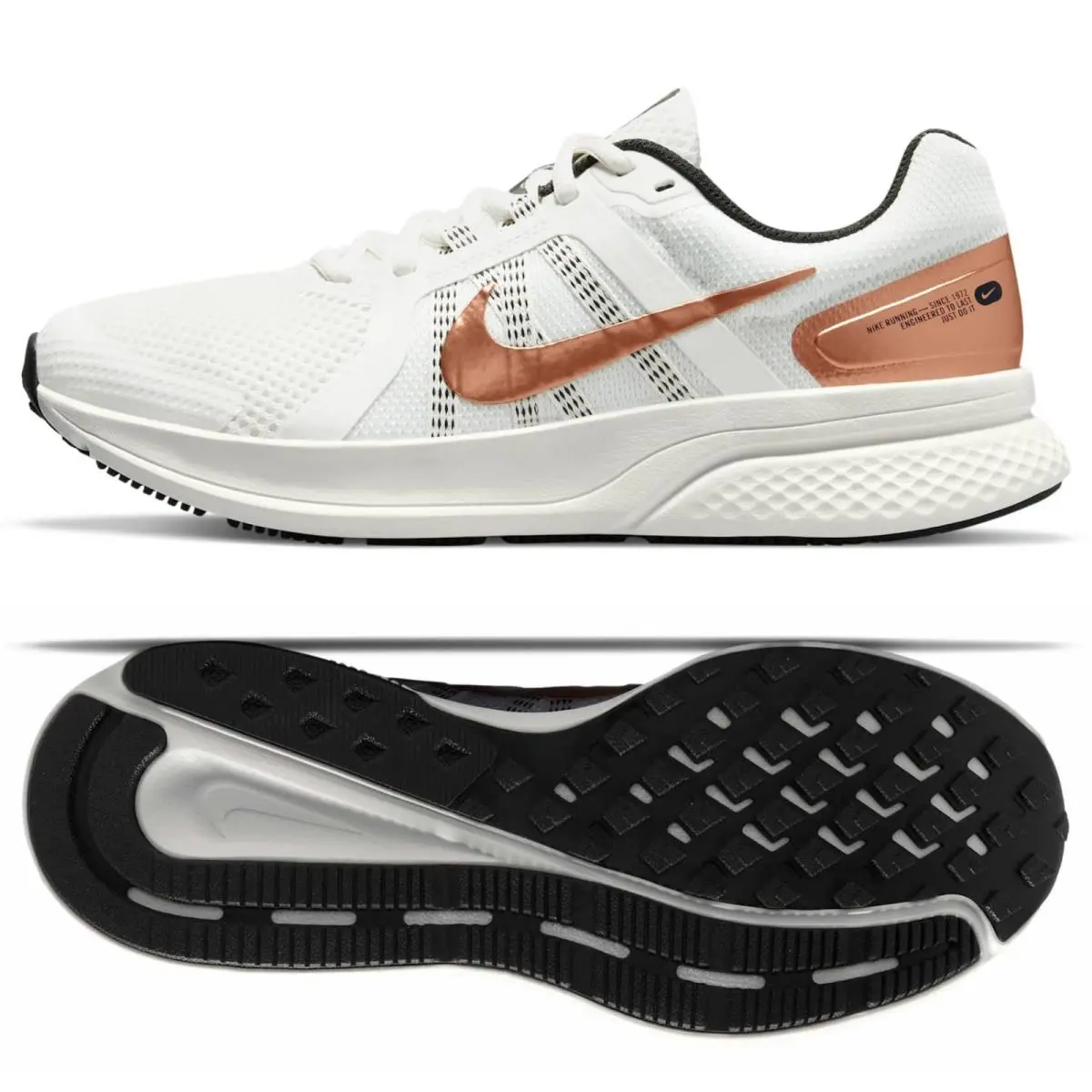 Nike Run Swift 2 Sail/copper Coin CU3528-103 Women`s Road Running Shoes Sz 8