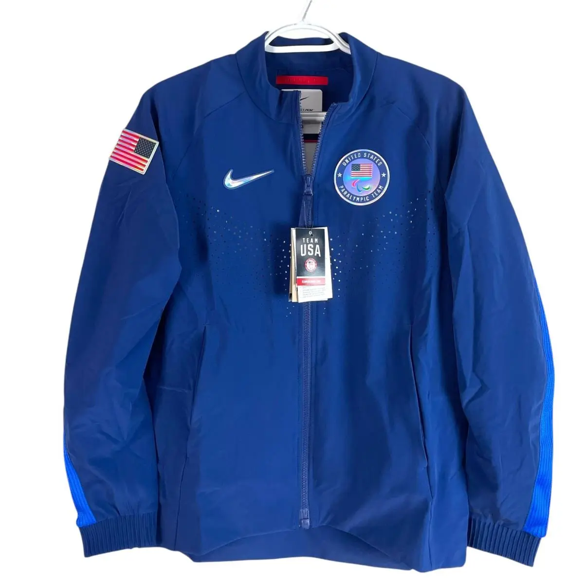 Womens Paris 2024 Usa Team Issued Paralympic Podium Jacket Small by Nike