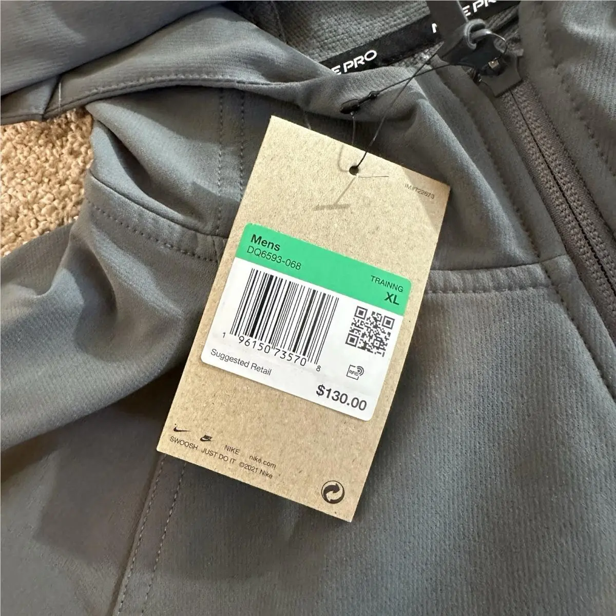 Nike clothing - Nike Dri-Fit - DQ6593 - Gray 1