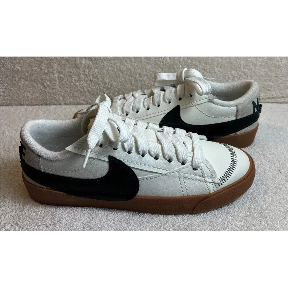 Nike shoes - Nike Blazer Low `77 Jumbo - DR9865-101 - White 3