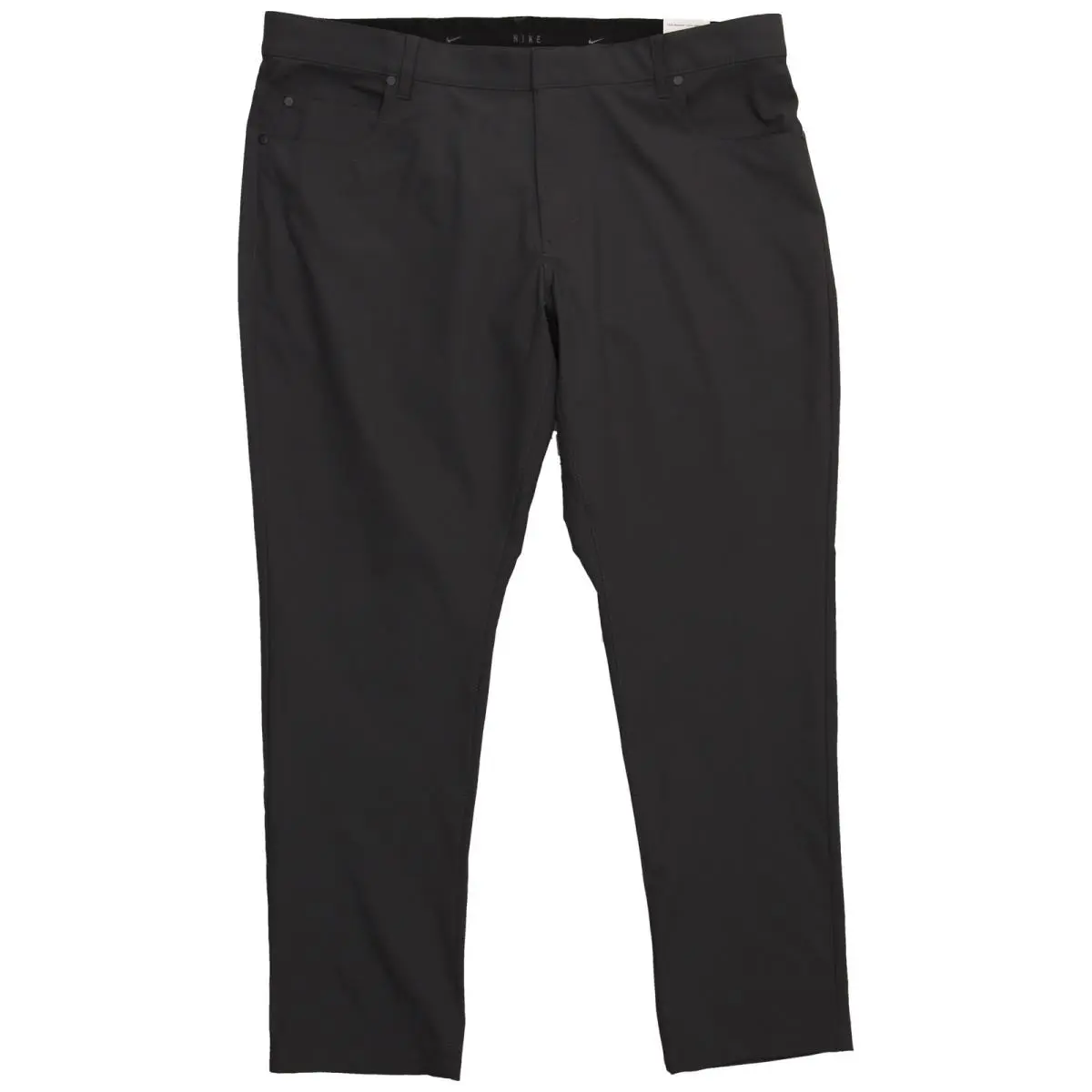 Nike Mens 40x32 Performance Pants Dark Gray Flat Front Golf Athletic Trousers