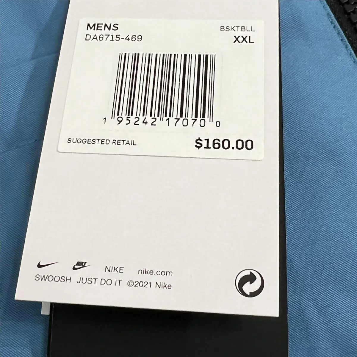 Nike clothing - DA6715-469 - DA6715469 - Blue 8