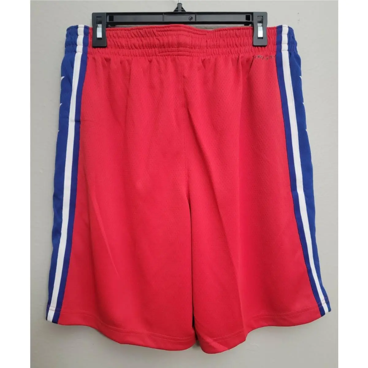 Nike clothing - Nike Jordan Philadelphia 76ers Statement Basketball Shorts - CV9573-657 - Red (UPC: 194495625609) 4